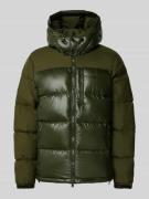 Polo Ralph Lauren Steppjacke mit Label-Stitching in Oliv, Größe L