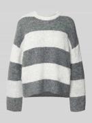 Only Oversized Strickpullover mit Woll-Anteil Modell 'MONI LIFE' in He...