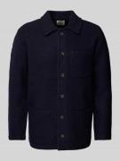 ECOALF Strickjacke mit Knopfleiste Modell 'RIMOALF' in Marine, Größe X...