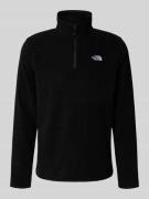 The North Face Sweatshirt mit Label-Stitching in Black, Größe L