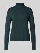 s.Oliver RED LABEL Regular Fit Rollkragenpullover aus Viskose-Mix in D...