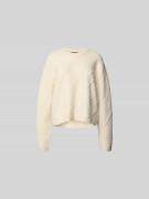 Joseph Relaxed Fit Pullover aus reiner Wolle in Ecru, Größe L