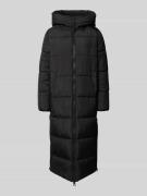 Jake*s Casual Steppmantel mit Kapuze in Black, Größe 34