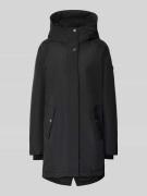 Didriksons Parka mit Kapuze Modell 'ALANA' in Black, Größe 38