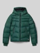 CARS JEANS Steppjacke mit Kapuze Modell 'HEYWARD' in Dunkelgruen, Größ...