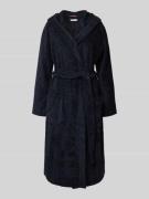 TOMMY HILFIGER Regular Fit Bademantel aus reiner Baumwolle mit Kapuze ...