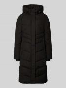 G.I.G.A. DX Regular Fit Steppmantel mit Kapuze in Black, Größe 36