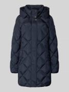 Fuchs Schmitt Loose Fit Steppmantel mit Kapuze in Marine, Größe 36