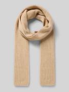 Unio Schal aus Schurwoll-Mix mit Kaschmir-Anteil in Beige, Größe 1