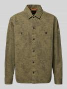 BOSS Orange Regular Fit Hemdjacke aus reiner Baumwolle Modell 'LOCKY_2...