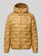PEAK PERFORMANCE Daunenjacke mit Kapuze in Sand, Größe XL