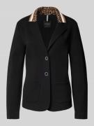 Marc Cain Blazer mit Reverskragen in Black, Größe 34