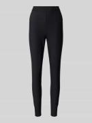 Marc Cain Leggings mit elastischem Logo-Bund in Black, Größe 34