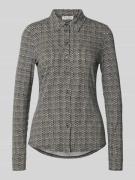 Marc O'Polo Regular Fit Hemdbluse aus Viskose-Mix in Weiss, Größe L