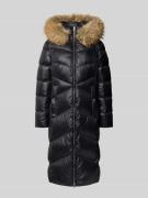 ROCK'N BLUE Steppmantel mit Kunstfellbesatz Modell 'Adele' in Black, G...