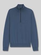 BOSS Orange Regular Fit Troyer aus Baumwoll-Kaschmir-Mix Modell 'KANOB...