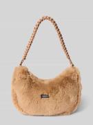 Barts Handtasche mit Label-Detail Modell 'Sourwood' in Hellbraun, Größ...