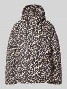 LOLLYS LAUNDRY Steppjacke mit Kapuze Modell 'Shelby' in Mittelbraun, G...