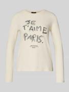 Weekend Max Mara Regular Fit Langarmshirt aus Baumwoll-Mix Modell 'REN...