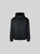 Moose Knuckles Jacke mit Kapuze in Black, Größe XL