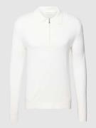 Tiger Of Sweden Strickpullover aus Woll-Baumwoll-Mix in Offwhite, Größ...