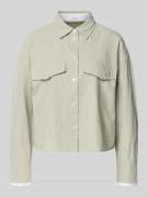 OPUS Hemdbluse mit Knopfleiste Modell 'Finsi' in Mint, Größe 36