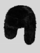 Pieces Mütze in Kunstfell-Optik Modell 'RIMMI AVIATOR' in Black, Größe...