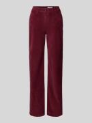 Noisy May Straight Fit Cordhose Modell 'OLANDA' in Bordeaux, Größe 27/...
