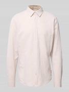 JOOP! Jeans Regular Fit Freizeithemd aus Leinen-Baumwoll-Mix Modell 'H...