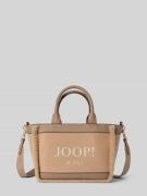 JOOP! Jeans Schultertasche mit Logo-Print Modell 'Yvette' in Beige, Gr...