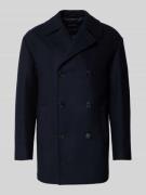 Matinique Mantel aus Woll-Mix Modell 'BURNLEY' in Marine, Größe L