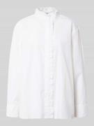 Tommy Hilfiger Relaxed Fit Hemdbluse aus reiner Baumwolle in Weiss, Gr...