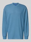 Hugo Blue Regular Fit Sweatshirt aus Baumwoll-Mix Modell 'NUWOLO' in J...