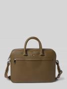 BOSS Laptoptasche mit Reißverschlussfächern außen Modell 'RAY' in Grue...