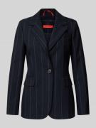 MAX&Co. Regular Fit Blazer mit Viskose-Anteil Modell 'VELINA' in Marin...