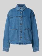 Noisy May Regular Fit Jeansbluse mit aufgesetzten Taschen Modell 'KETT...