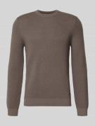 JOOP! Collection Strickpullover aus Woll-Mix Modell 'Dariono' in Beige...