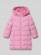 s.Oliver RED LABEL Regular Fit Steppmantel mit Teddyplüsch-Futter in M...