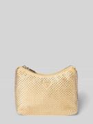 Guess Umhängetasche mit Label-Detail Modell 'ZALINA' in Gold, Größe 1