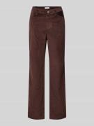 s.Oliver RED LABEL Regular Fit Cordhose mit 5-Pocket-Design in Dunkelb...