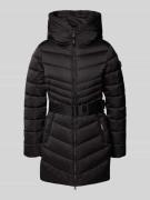 khujo Regular Fit Steppmantel mit Kapuze Modell 'KINA' in Black, Größe...