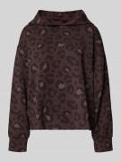 Milano Italy Hoodie mit Kapuze in Schoko, Größe L