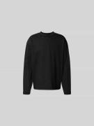 WON HUNDRED Longsleeve aus reiner Baumwolle in Anthrazit, Größe L