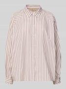 Smith and Soul Relaxed Fit Hemdbluse mit Kentkragen in Bordeaux, Größe...