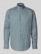 Jake*s Regular Fit Businesshemd aus Baumwolle in Schilf, Größe 37/38