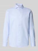 Jake*s Regular Fit Businesshemd aus Baumwolle mit Haifischkragen in Bl...