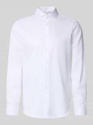 Jake*s Regular Fit Businesshemd aus Baumwolle mit Haifischkragen in We...