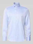 Christian Berg Men Regular Fit Business Hemd aus Baumwolle mit Haifisc...