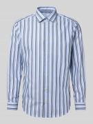 Christian Berg Men Regular Fit Business Hemd aus Baumwolle mit Kentkra...