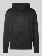 Under Armour Sweatjacke mit Kapuze in Black, Größe L